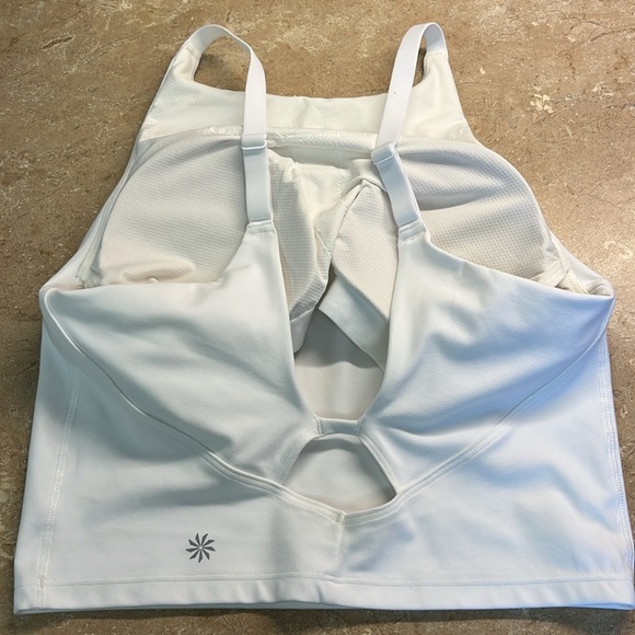 Athleta Crop Tank Top/Sport Bra SzS - Picture 2 of 8